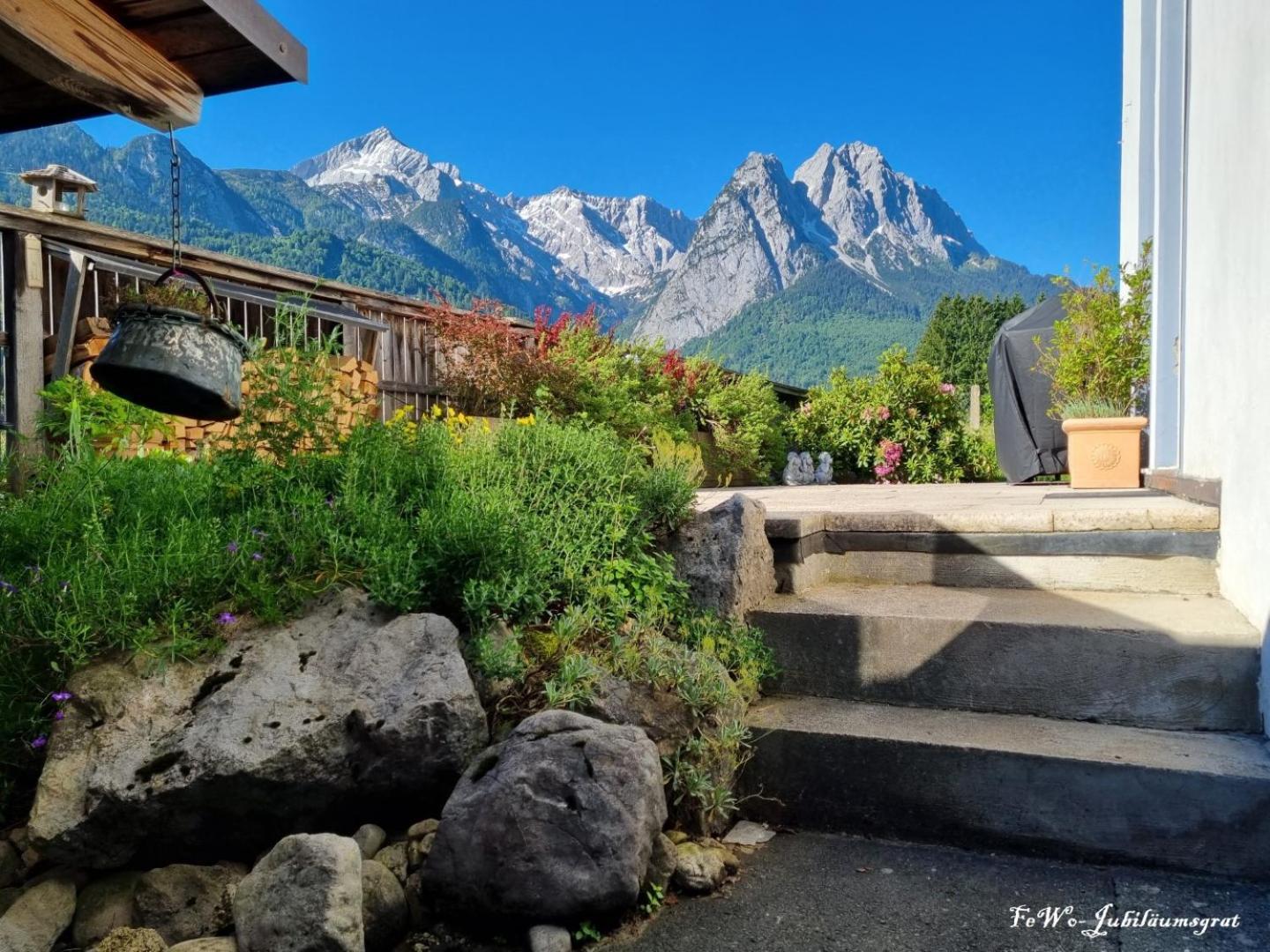 Haus Kreuzeckwiese - Fewo Juebilaumsgrat Garmisch-Partenkirchen Exteriér fotografie